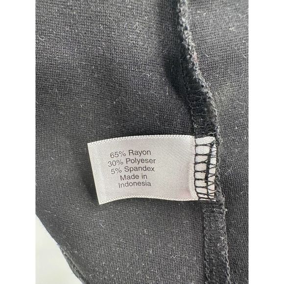 Lane Bryant Black‎ Open Front Short Sleeve Blazer 26/28 - Picture 4 of 7